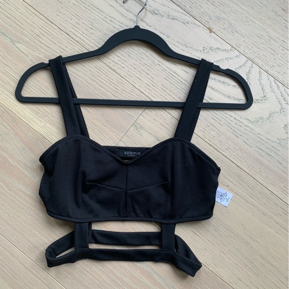 Crop top bralette - black - Picture 5 of 5